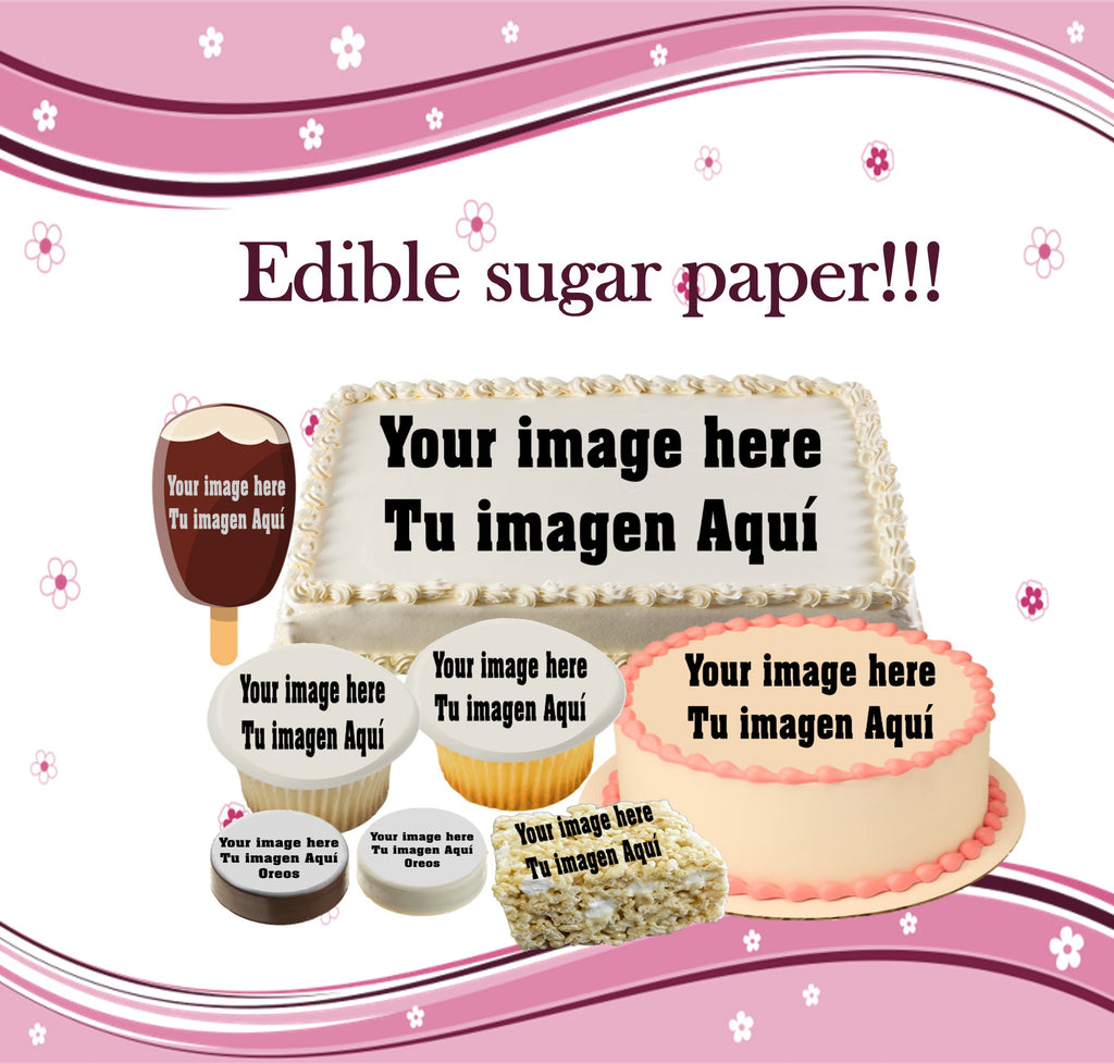Papel de azúcar comestible para oreos, cupcakes y mas… (Graduación) 20 imágenes de 1.81” en redondo