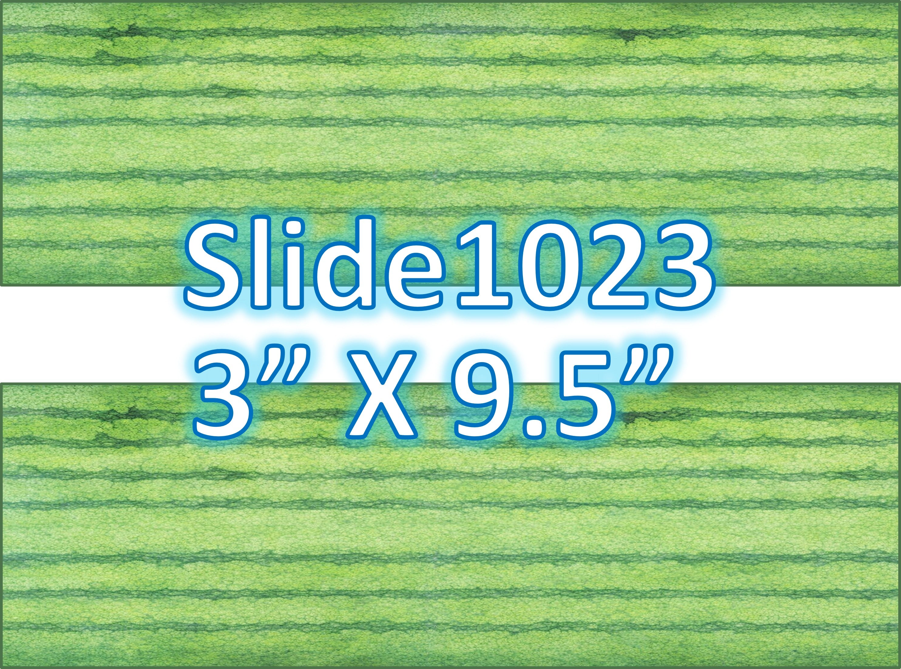 Edible sugar sheets for dessert decoration, (fruit designs) 2 strips of 3” X 9.5”